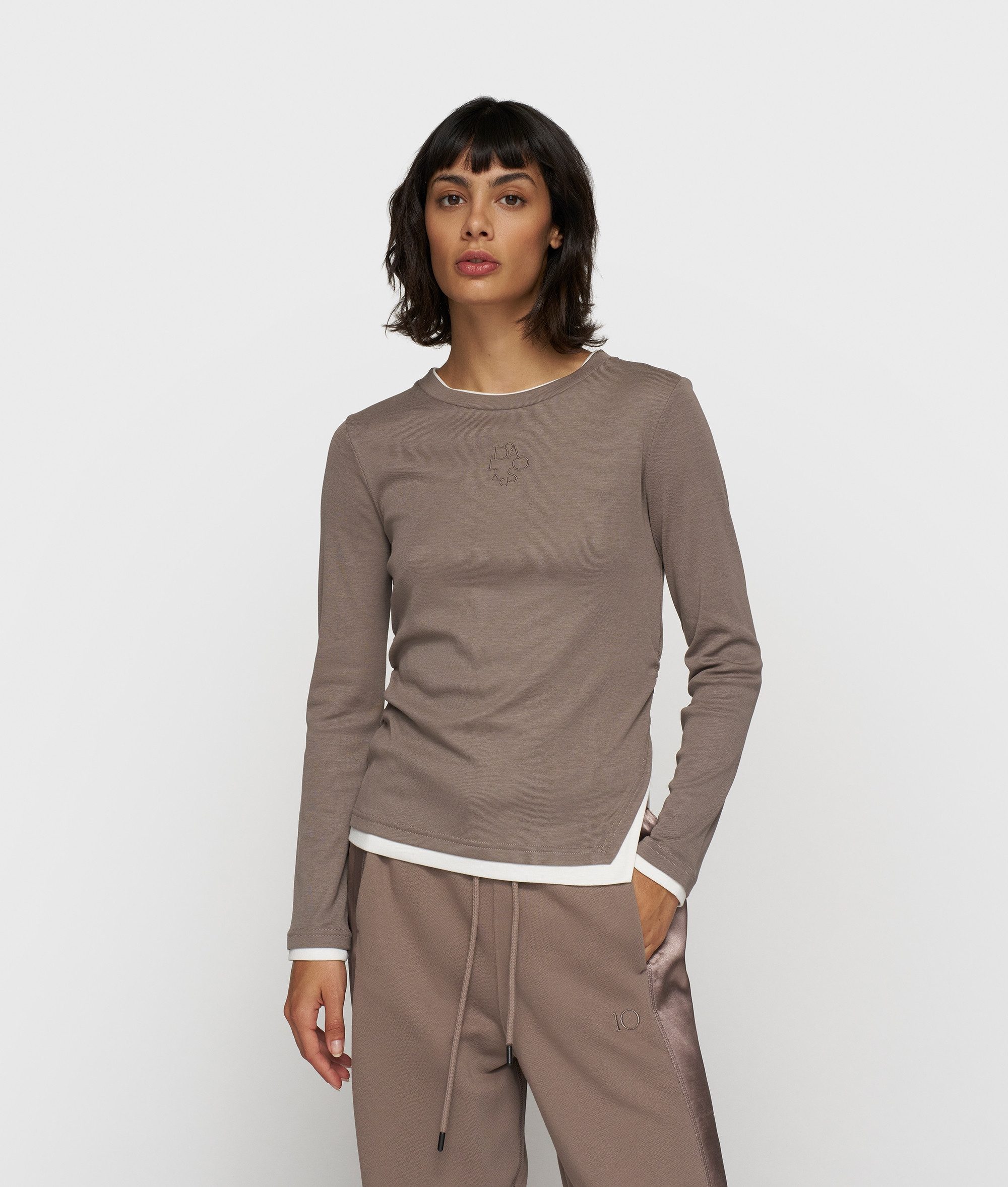 10DAYS T-Shirt long sleeve tee rib günstig online kaufen
