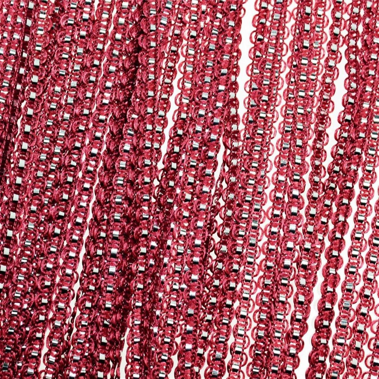 Haus und Deko Fadenvorhang Türvorhang mit Lurex Fadenvorhang 90x250 oder 14 günstig online kaufen