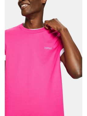 Esprit T-Shirt Unisex Logo-T-Shirt (1-tlg)