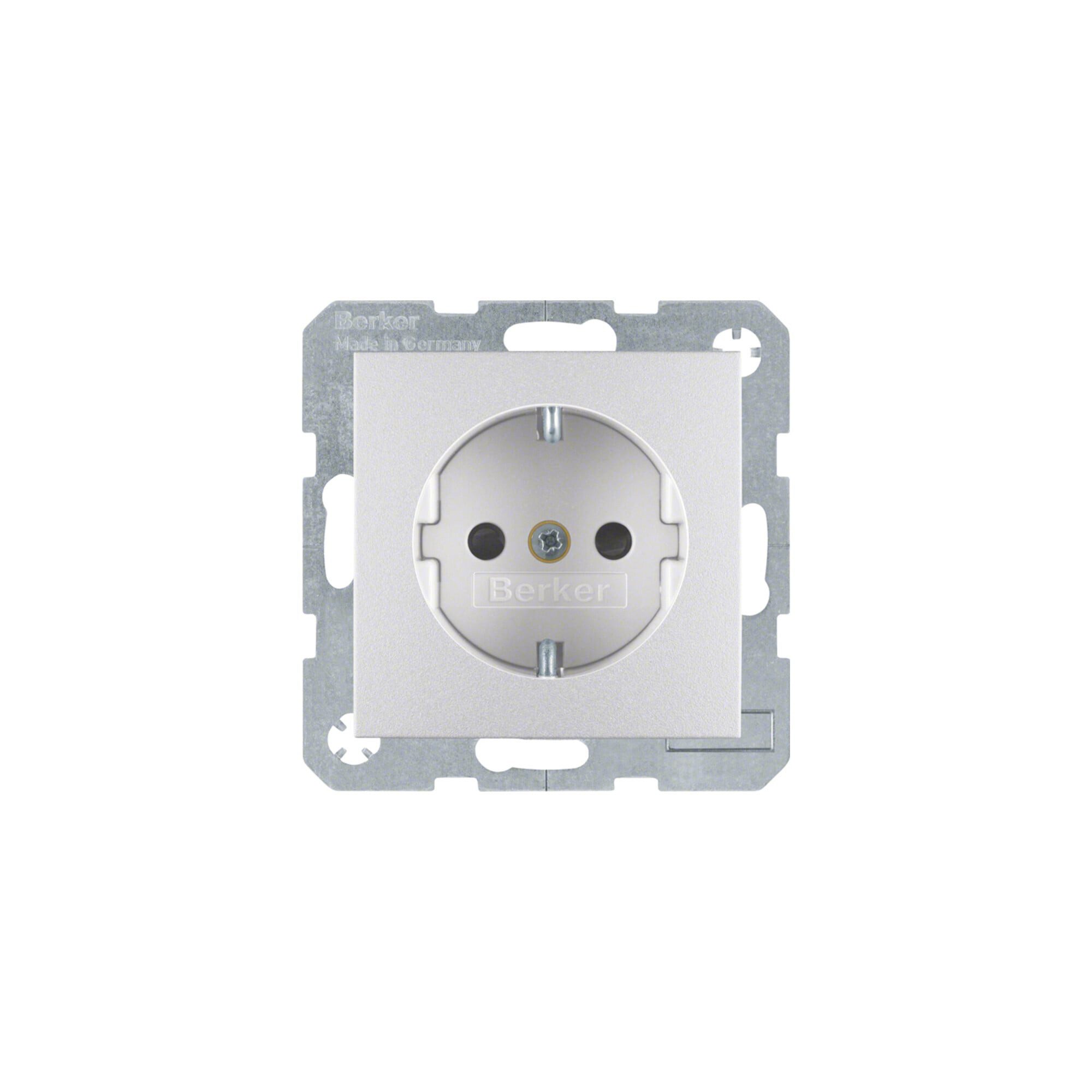 Berker Steckdose Berker Schuko-Steckd.alu matt 47231404