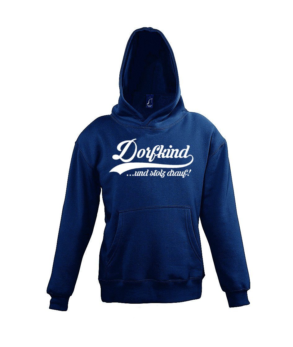Kapuzenpullover Dorfkind Kinder Hoodie Pullover Statement Jungen Mädchen Geschenk