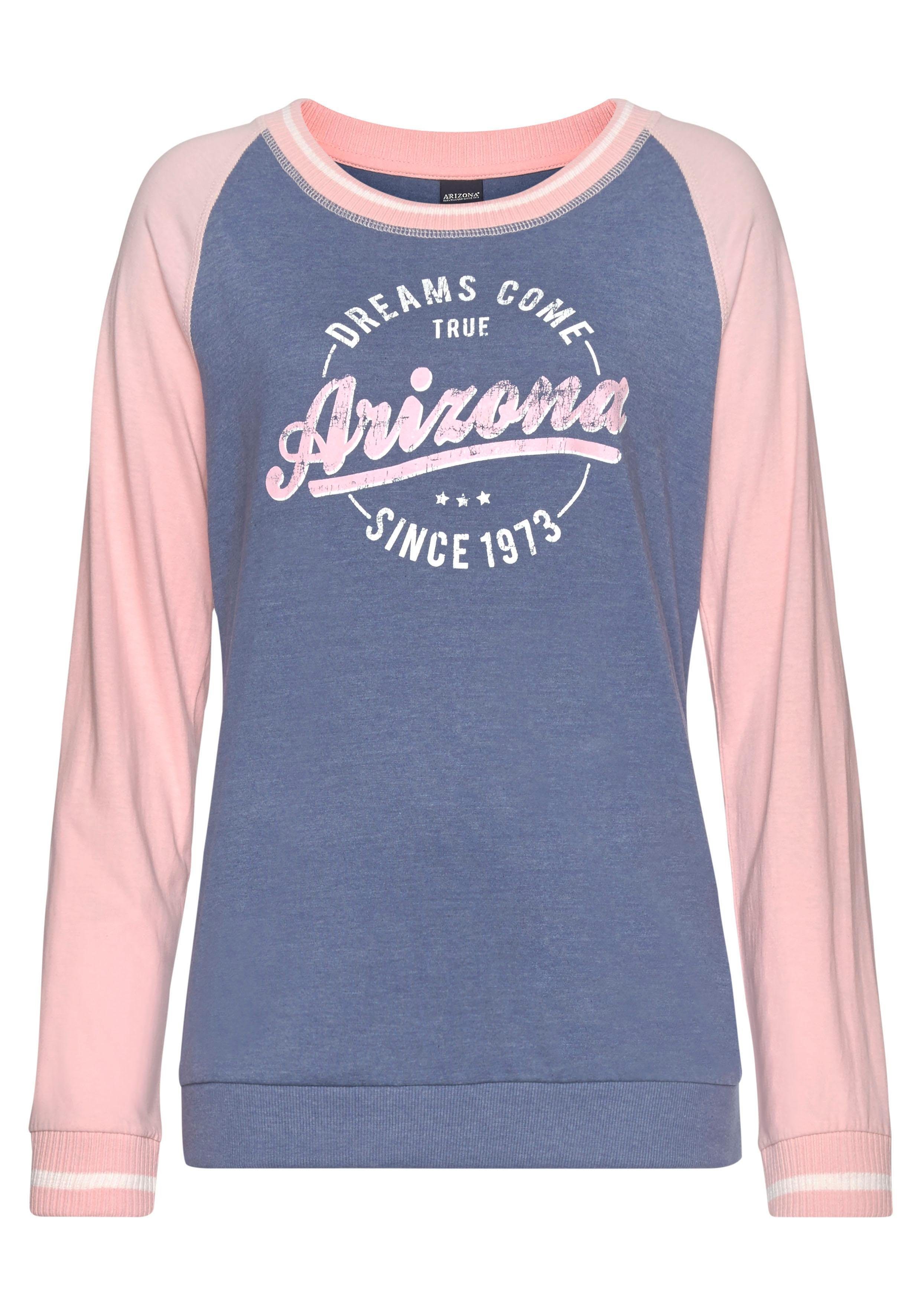 Stück) tlg., College-Look Pyjama Arizona mit 1 (2 Folienprint im