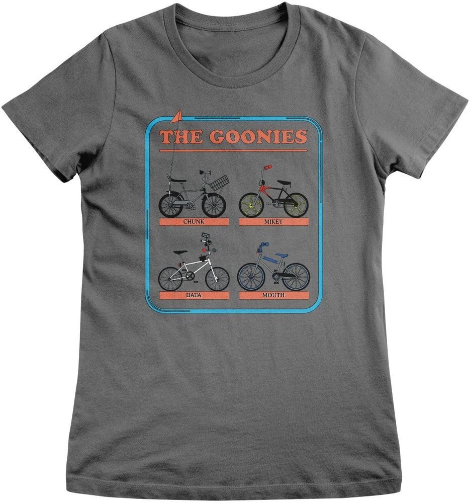 The Goonies T-Shirt The Goonies Bikes Girly Tee
