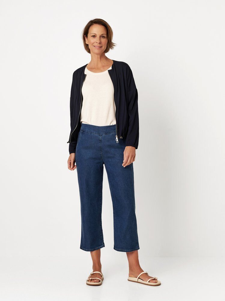 Relaxed by TONI 7/8-Jeans Scarlet Wide 3/4 mit entspanntem Beinverlauf