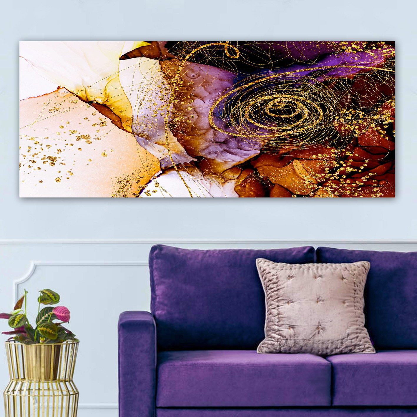 Leinwandbild 100% CANVAS, 50 x 120 cm N1127