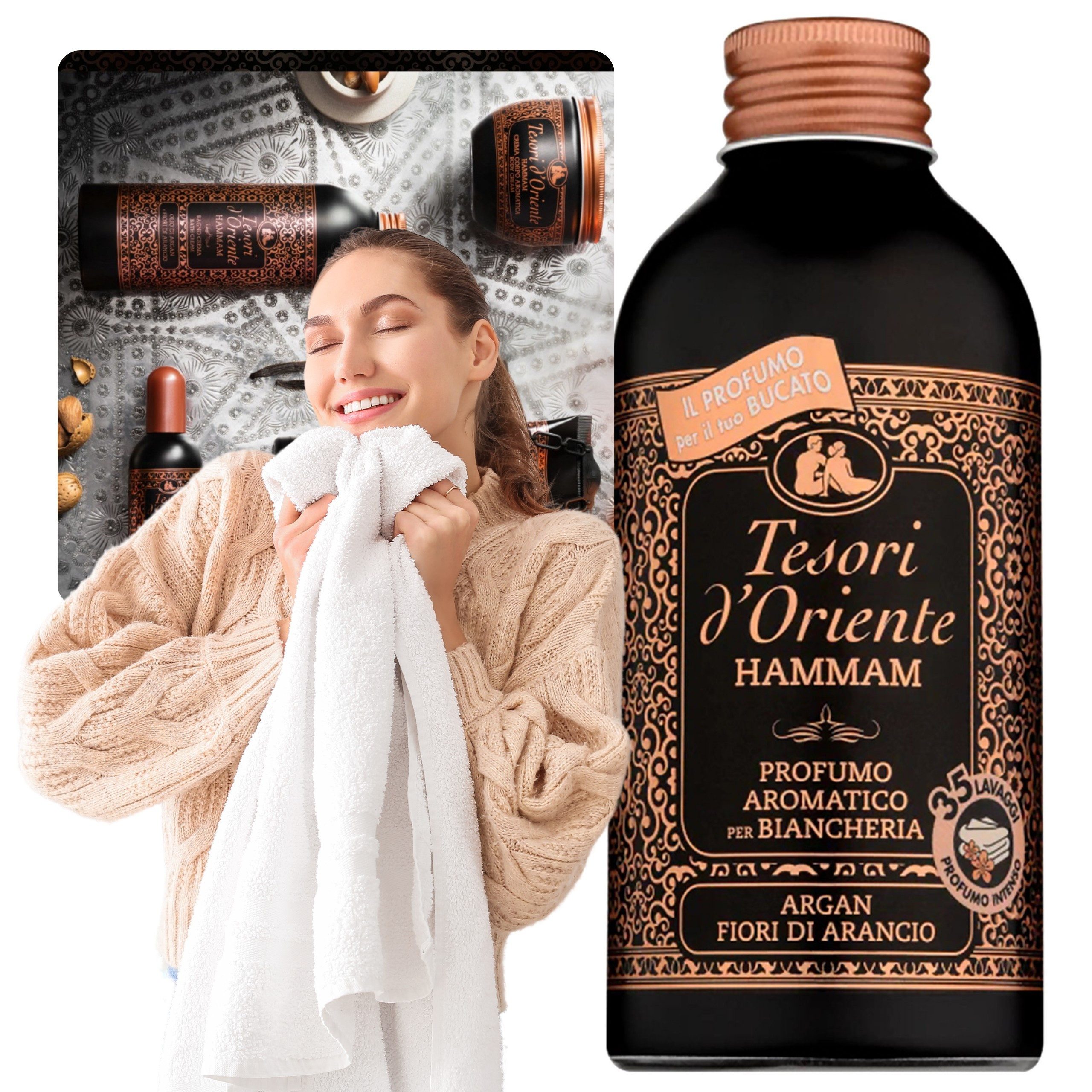 Tesori d´Oriente Wäscheparfüm Tesori d'Oriente Hammam Wascheparfüm 250 ml (1-St)