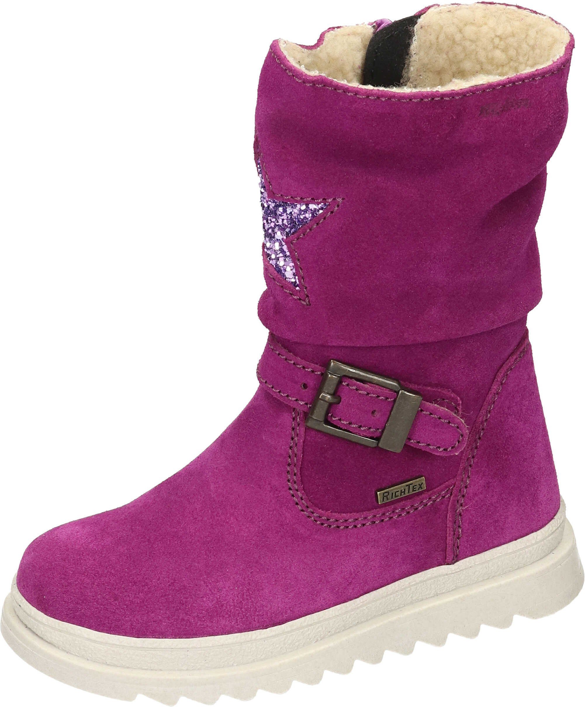 Stiefel RichTEX Winterstiefel Richter pink mit