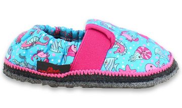 Beck Baumwollslipper Seaworld Hüttenschuhe