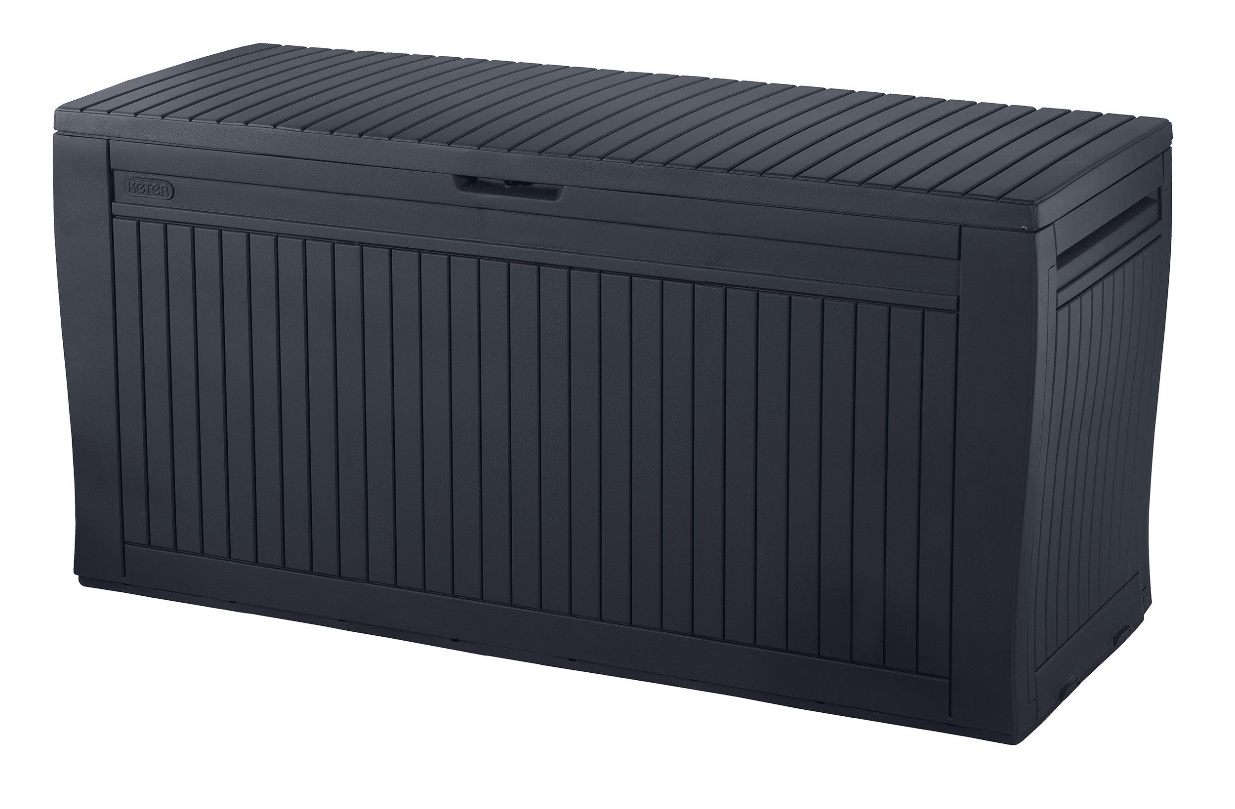 Keter Gartenbox "Comfy" 270L Anthrazit bis 250kg belastbar Kissenbox Aufbew günstig online kaufen