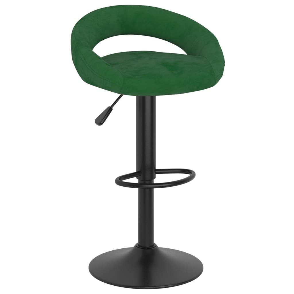 vidaXL Barhocker Barhocker 2 Stk. Dunkelgrün günstig online kaufen