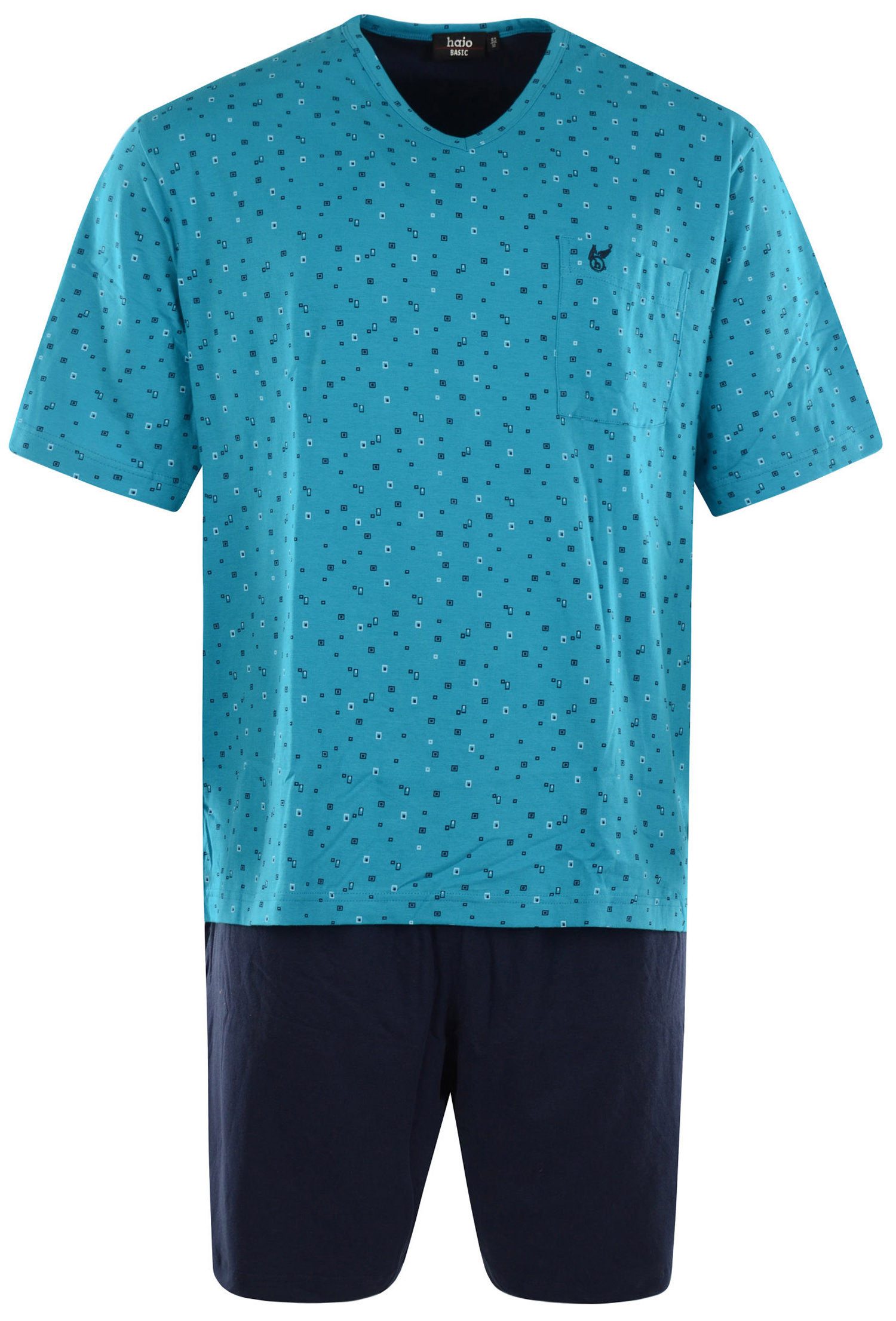 Hajo Pyjama Hajo Herren Schlafanzug Baumwolle günstig online kaufen