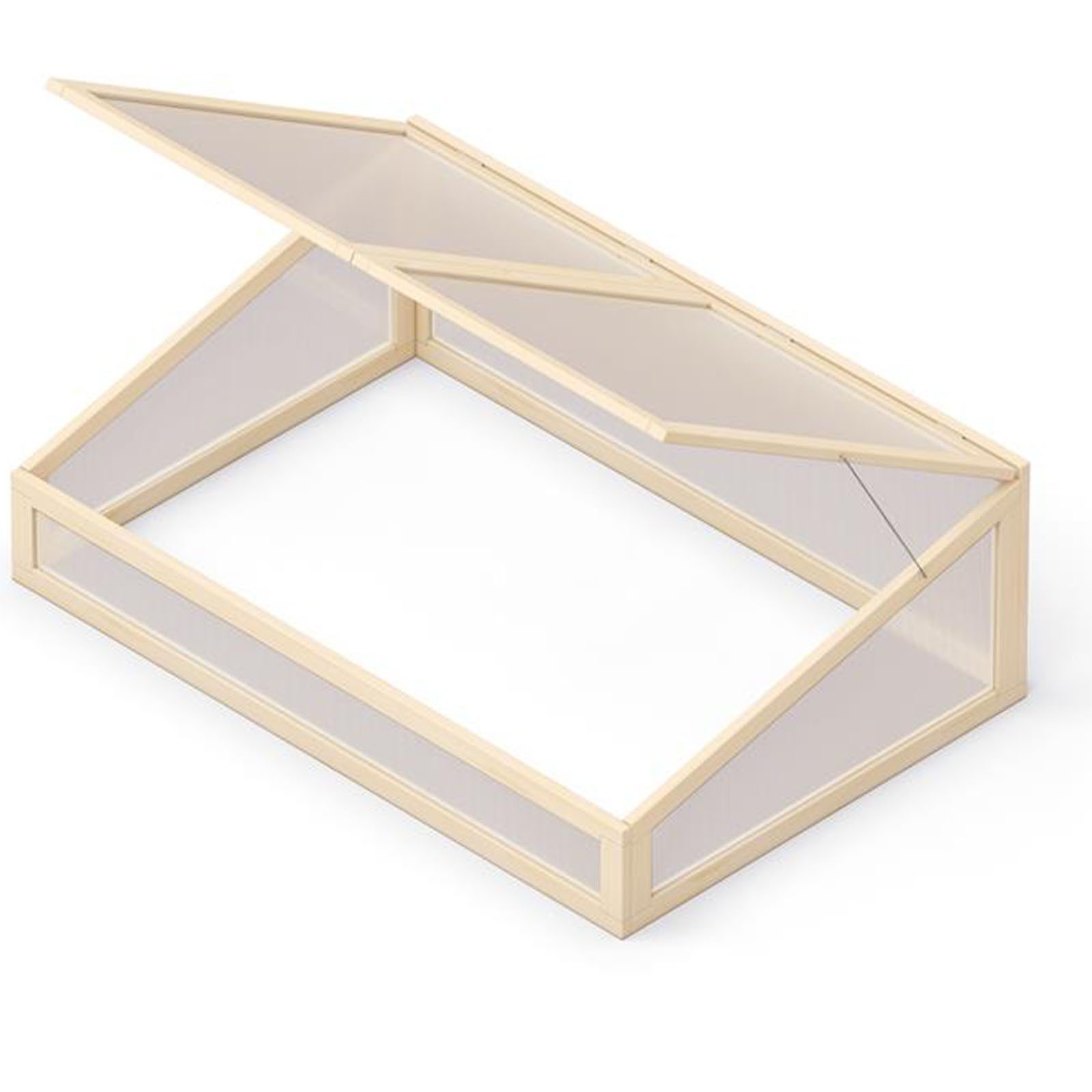 Upyard Frühbeet Aufsatz für Palettenhochbeet - auch separat nutzbar, die ideale Ergänzung für Ihr modulares upyard Hochbeet