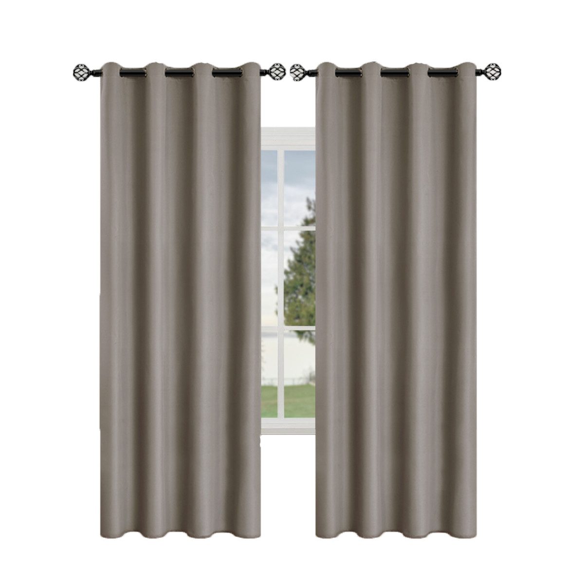 Kaket Verdunkelungsvorhang 100 % Verdunkelungsvorhänge für günstig online kaufen