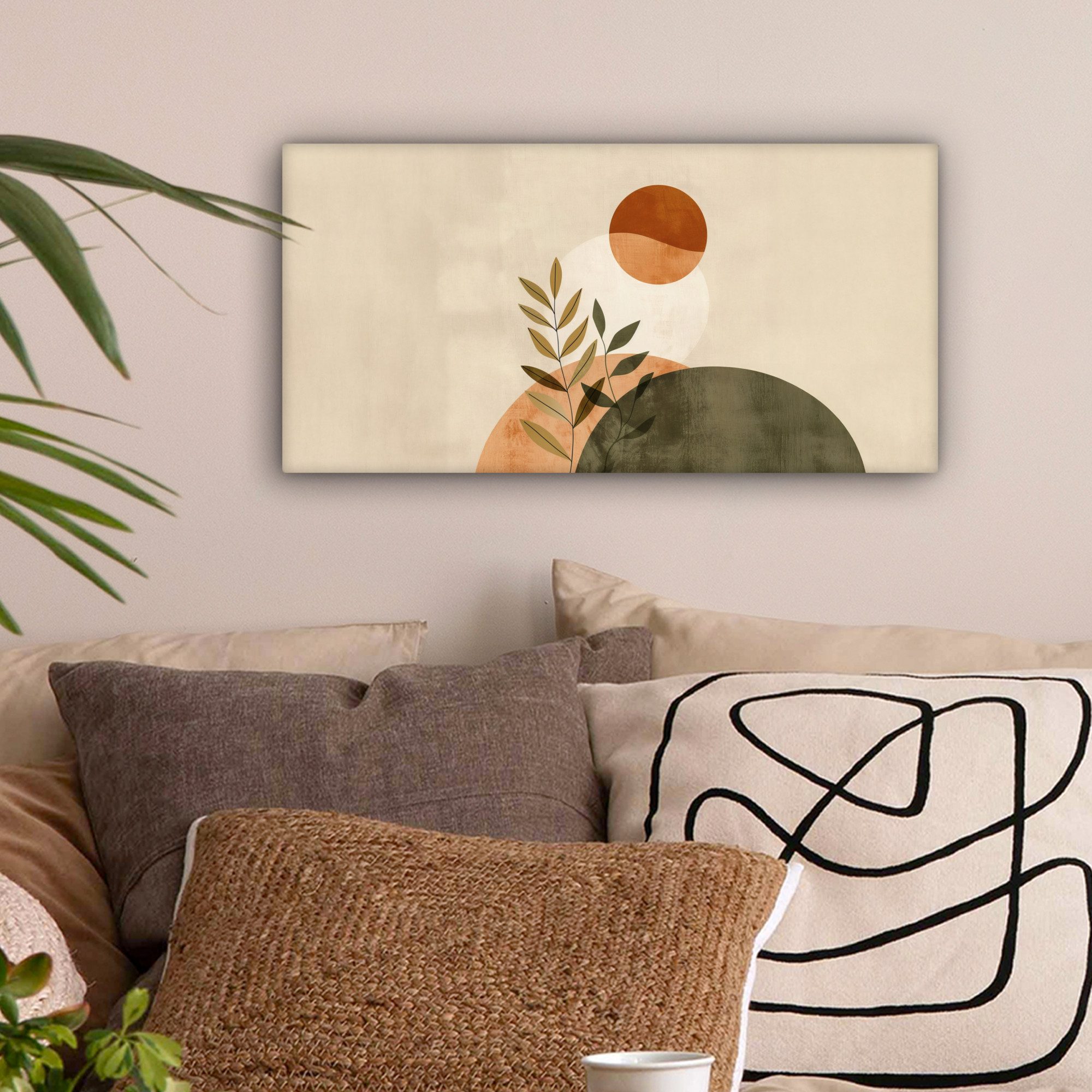 OneMillionCanvasses® Leinwandbild Panorama Äste - Formen günstig online kaufen