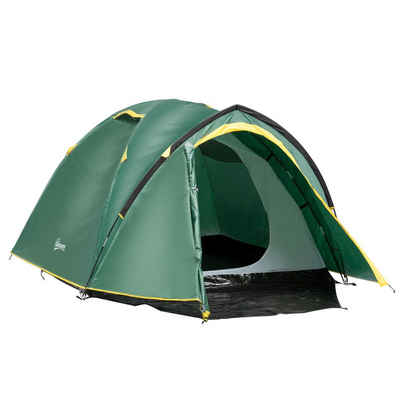 Outsunny Faltzelt »Campingzelt für 3-4 Personen«