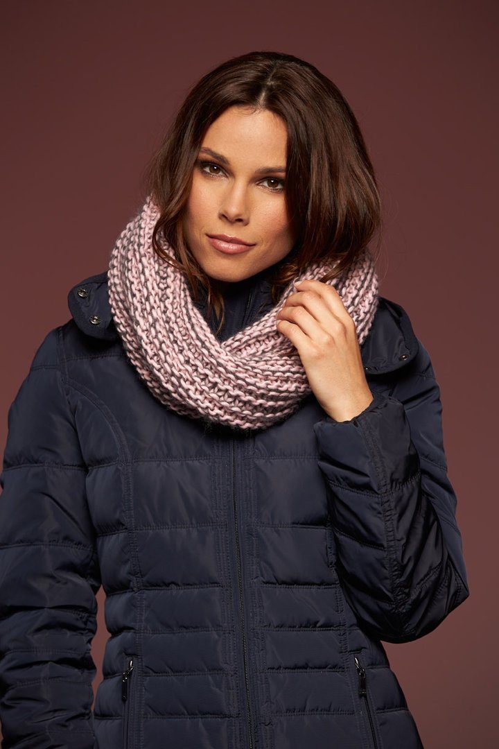 Myrtle Beach Strickschal Doppellagiger Grobstrick Schlauchschal MB7983, Eff günstig online kaufen