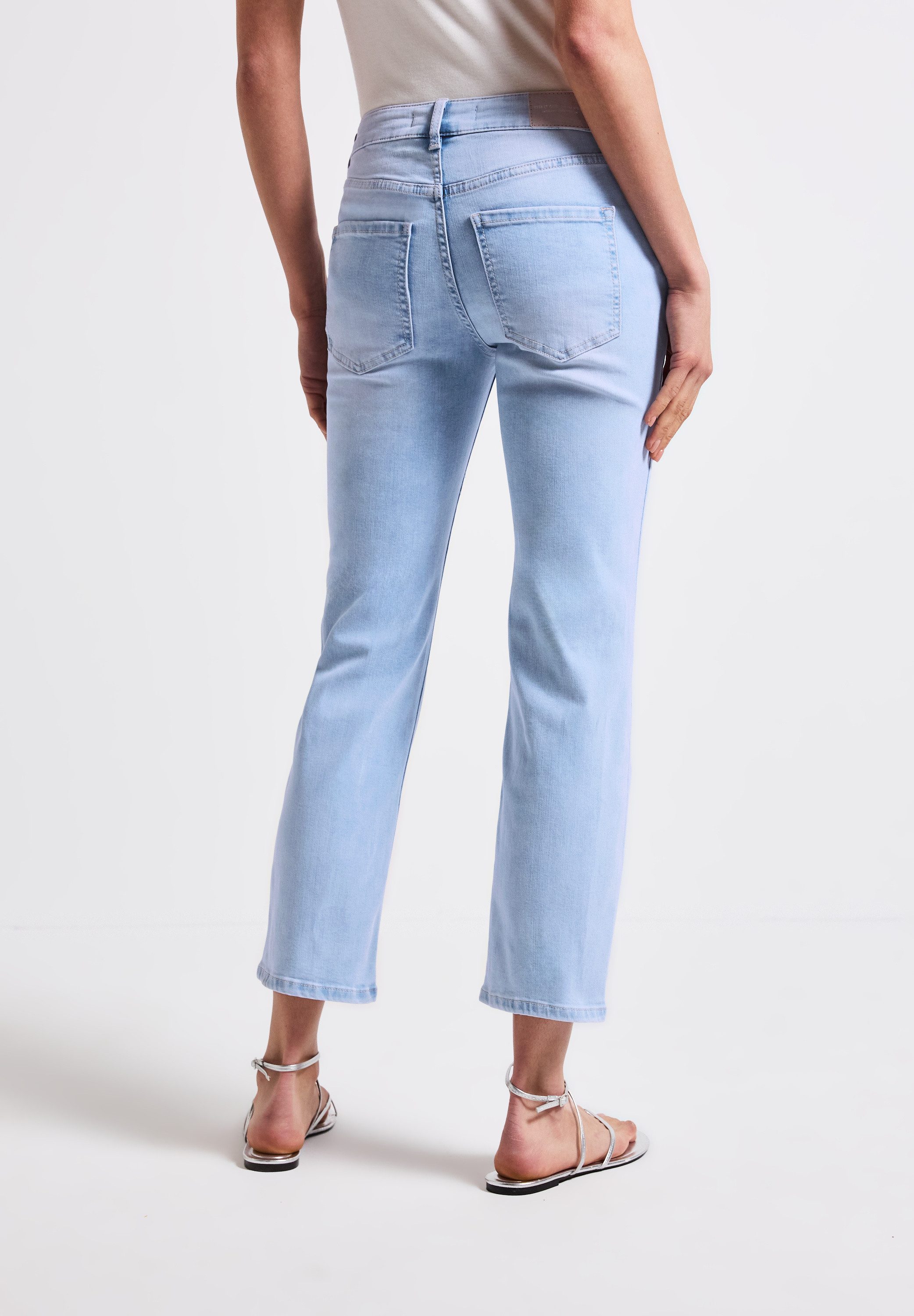 STREET ONE Straight-Jeans Middle Waist günstig online kaufen