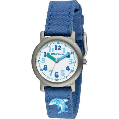 Jacques Farel Quarzuhr ORG 6666, Delphinuhr, Armbanduhr, Kinderuhr, ideal auch als Geschenk, mit Delfinmotiv