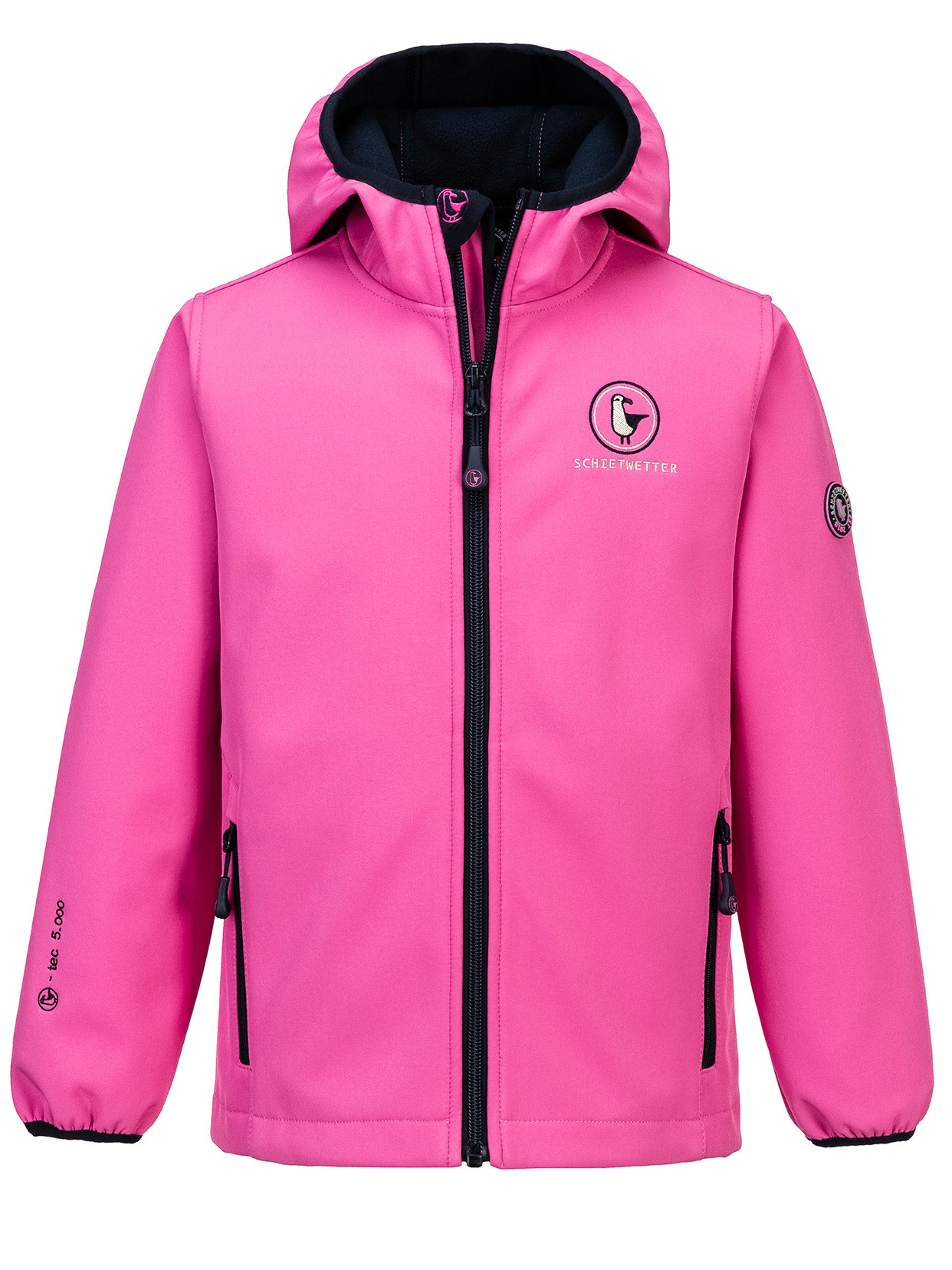 Funktionsjacke Unisex Kinder Softshelljacke "Michel"
