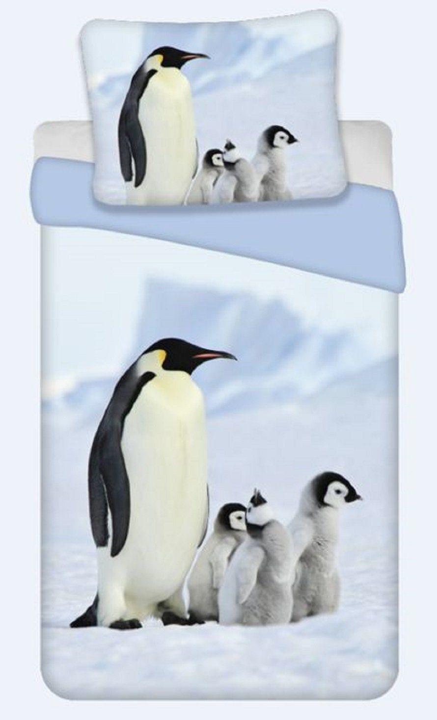 BrandMac Kinderbettwäsche Bettwäsche Set mit Pinguin günstig online kaufen