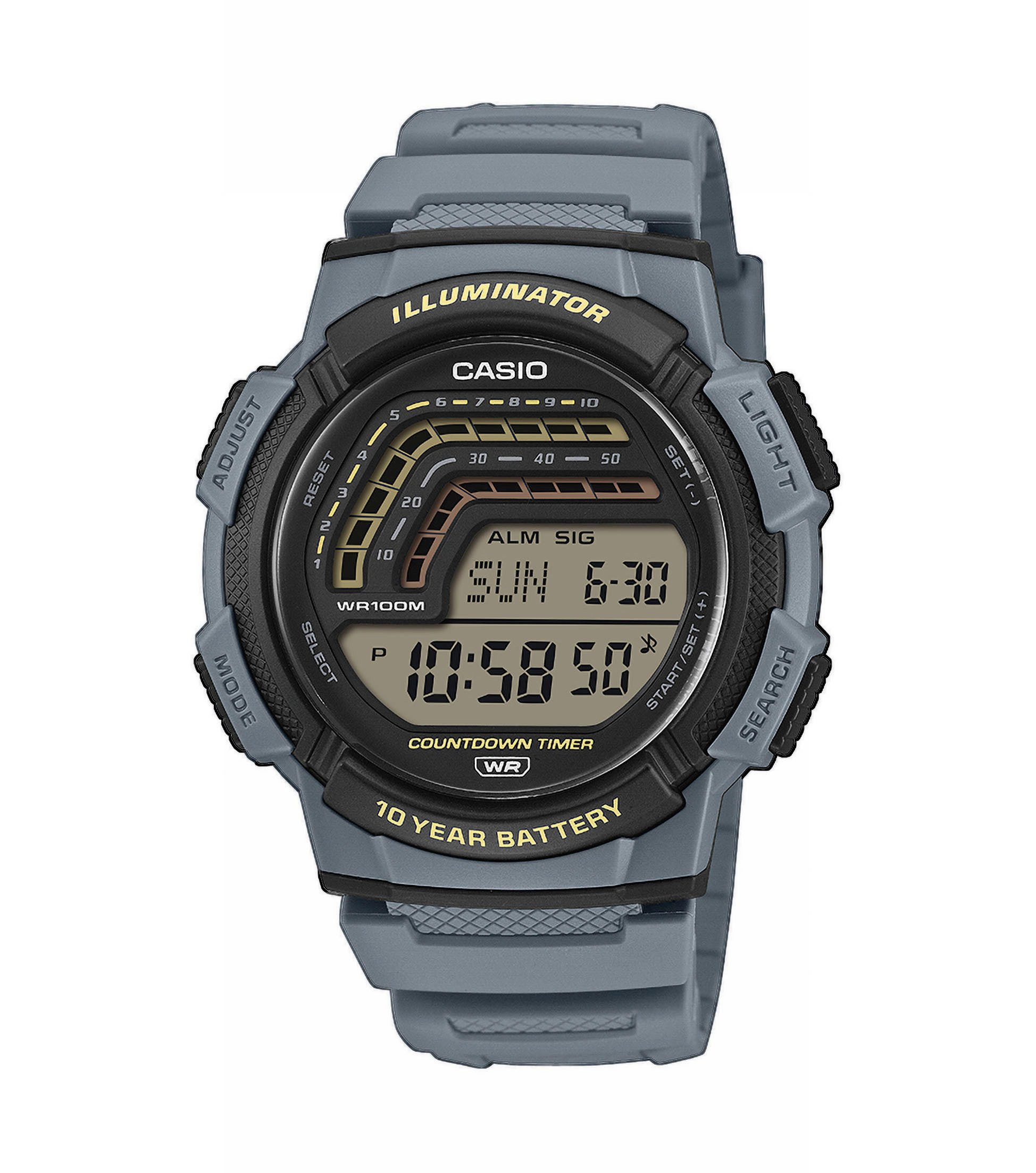 CASIO TIMELESS COLLECTION Chronograph WS-1800-2AVEF, Quarzuhr, Armbanduhr, günstig online kaufen