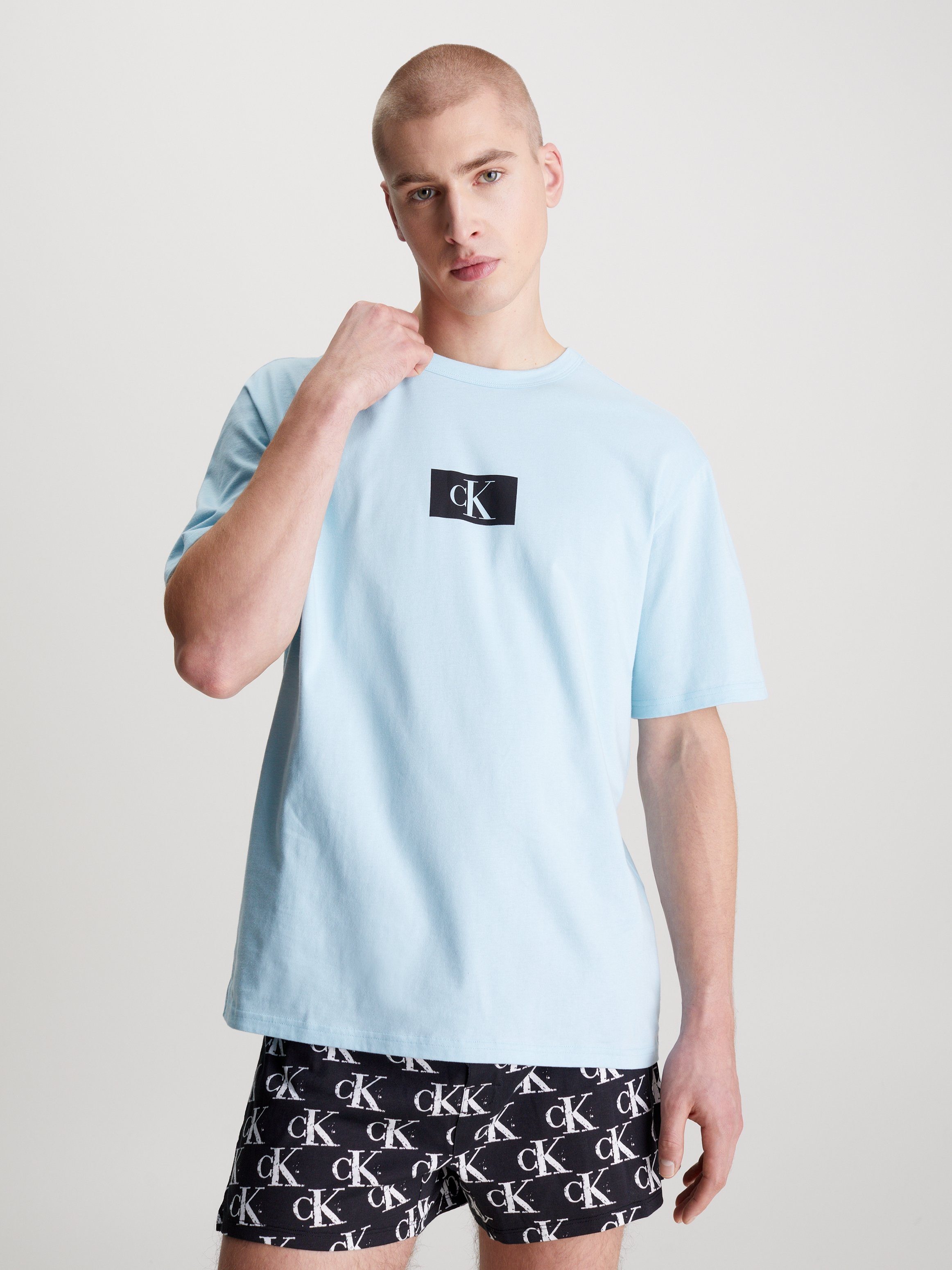 Calvin Klein Underwear T-Shirt S/S CREW NECK mit Logodruck auf der Brust