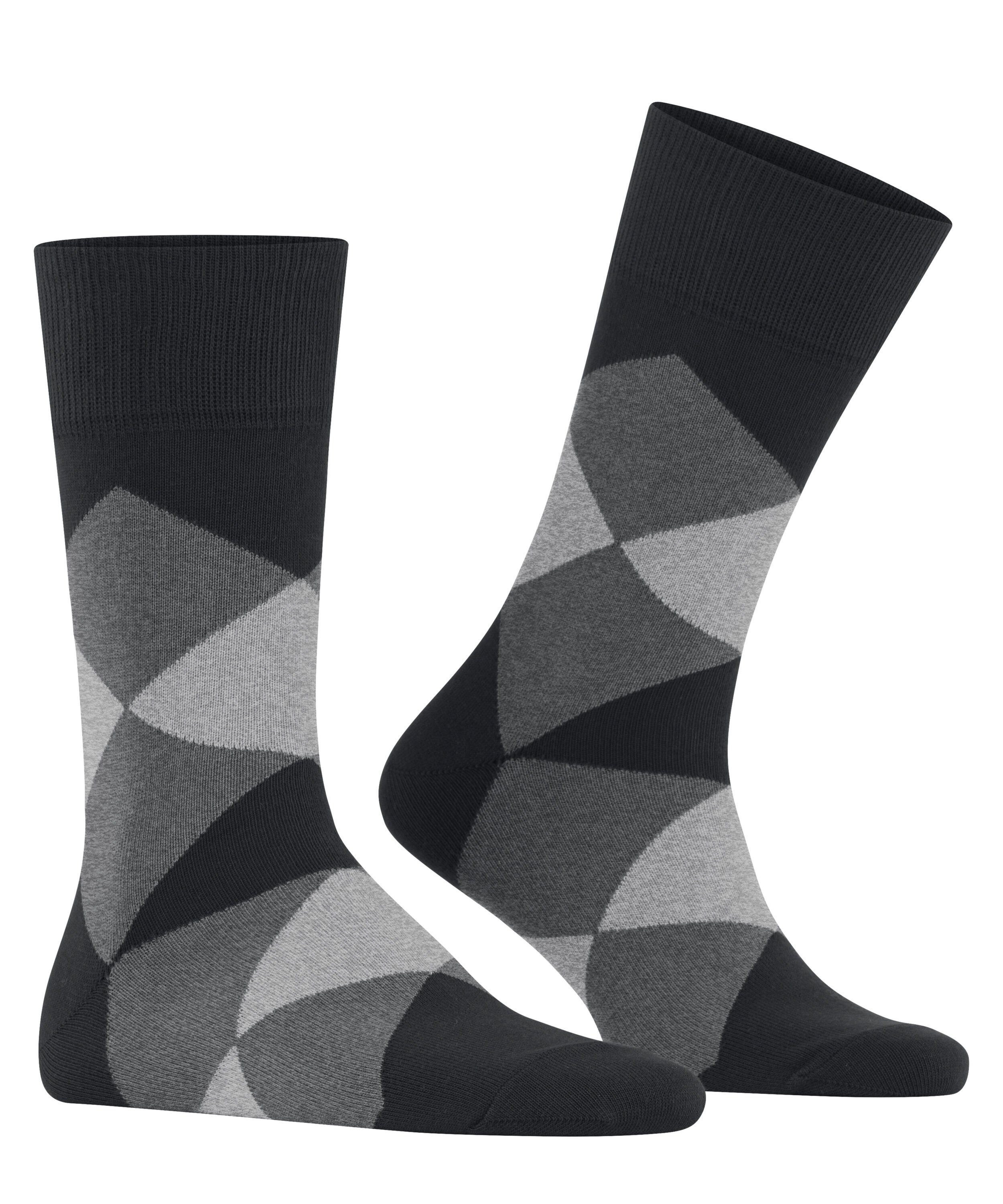 Burlington black Socken (1-Paar) (3000) Clyde