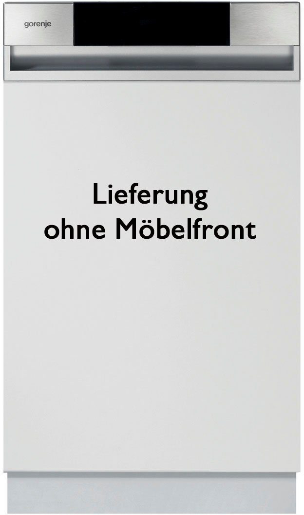 GORENJE teilintegrierbarer Geschirrspüler Geschirrspüler GI520E15X, 9 Maßgedecke