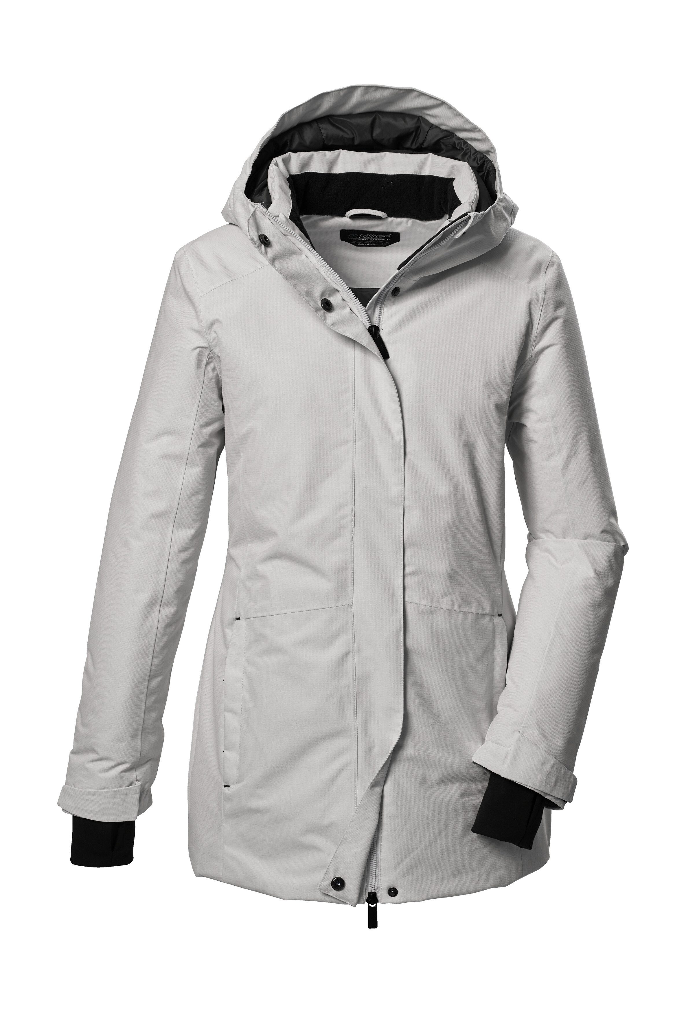 Killtec Damen Funktionsparka Wasserdicht - Mit Abnehmbarer Kapuze & Teddyfleece