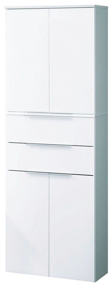 FACKELMANN weiss cm Breite Badmöbel Kara 61 Hochschrank