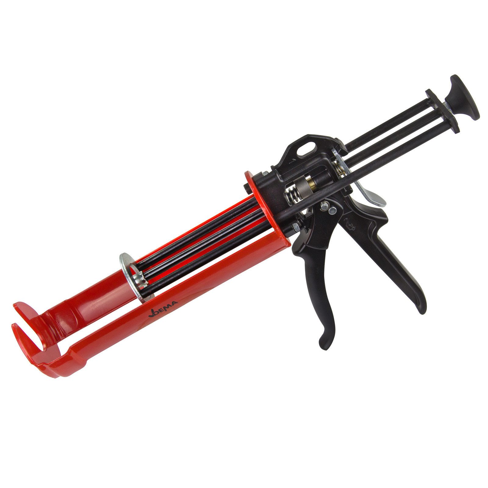 DEMA Skelettpistole Metall‑Kartuschenpistole 310 ml Silikon‑Auspresspistole