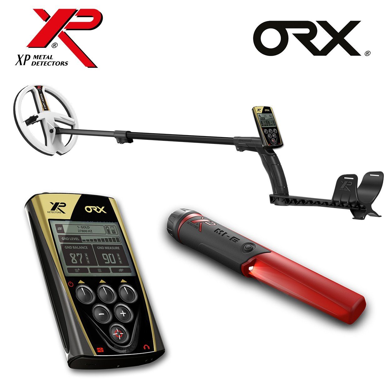 XP Metal Detectors Metalldetektor »XP ORX 22 HF RC Metalldetektor + MI6 ...