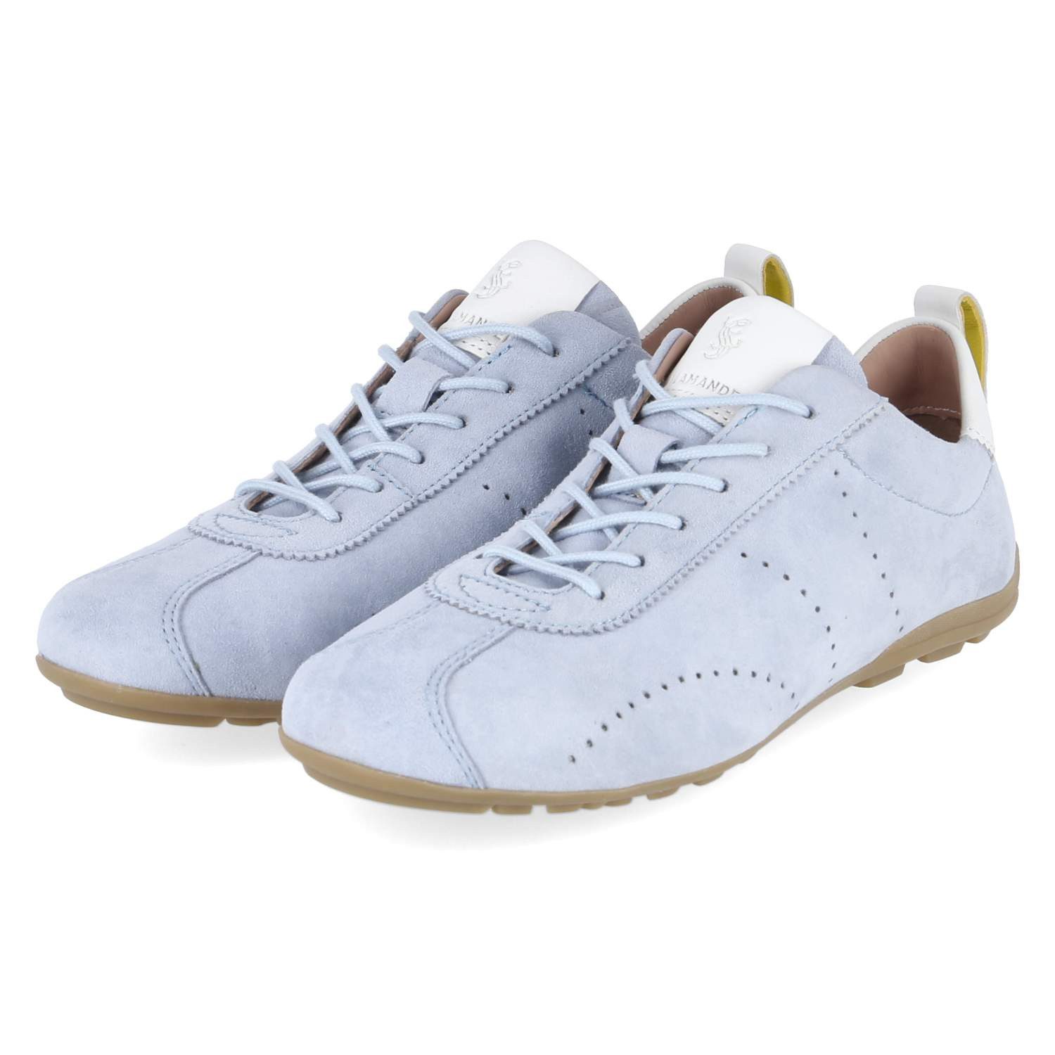 Salamander Salamander F31ARI013440-4221 Damen Rauleder hellblau Schnürschuh günstig online kaufen