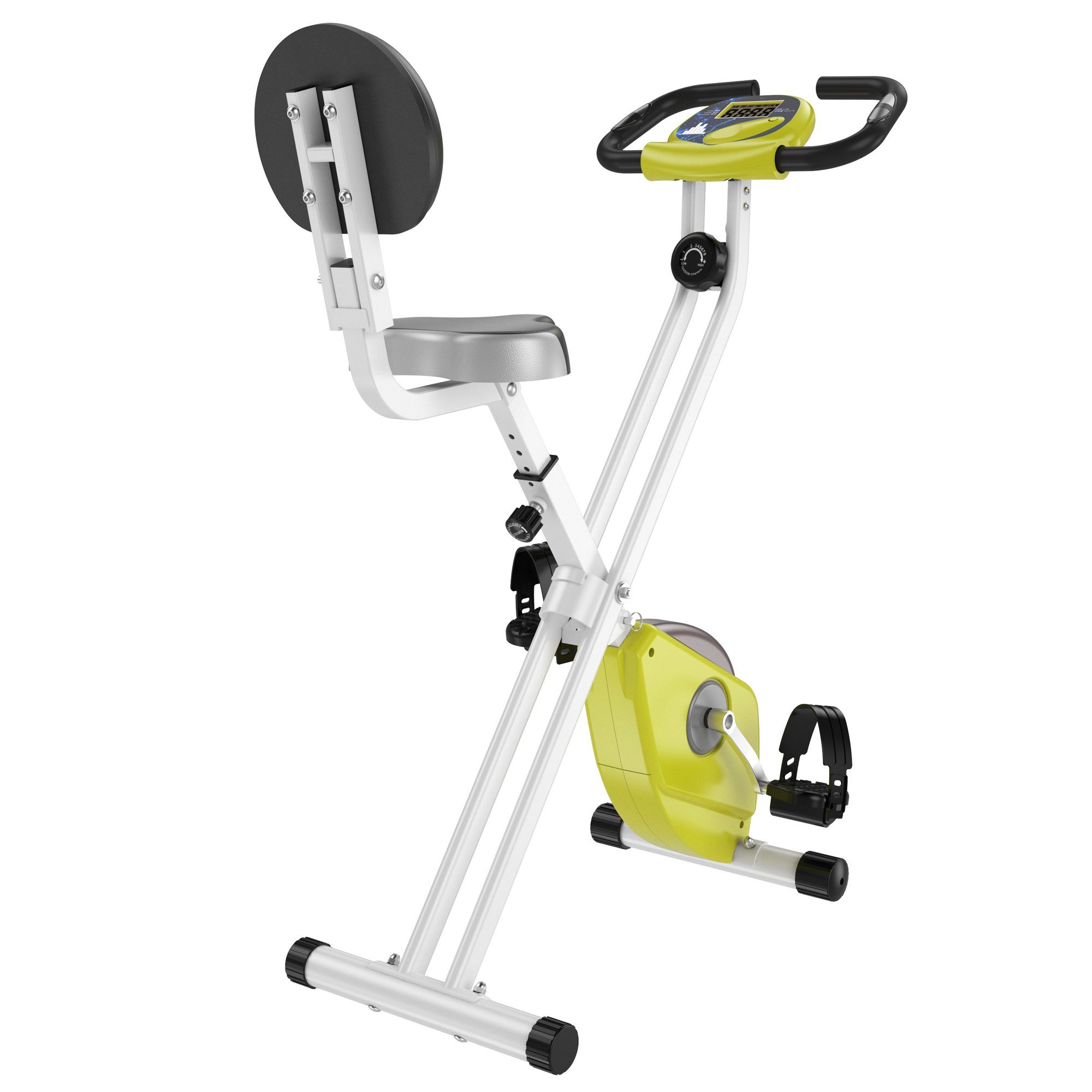 HOMCOM Heimtrainer Fahrradtrainer mit Magnetwiderstand