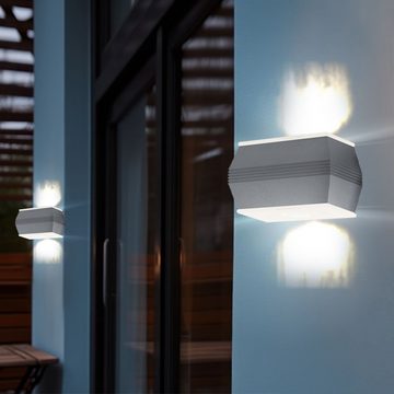 EGLO Außen-Wandleuchte, Leuchtmittel inklusive, Warmweiß, Wandlampe Wandleuchte Außenlampe Hauswandleuchte Wetterfest LED