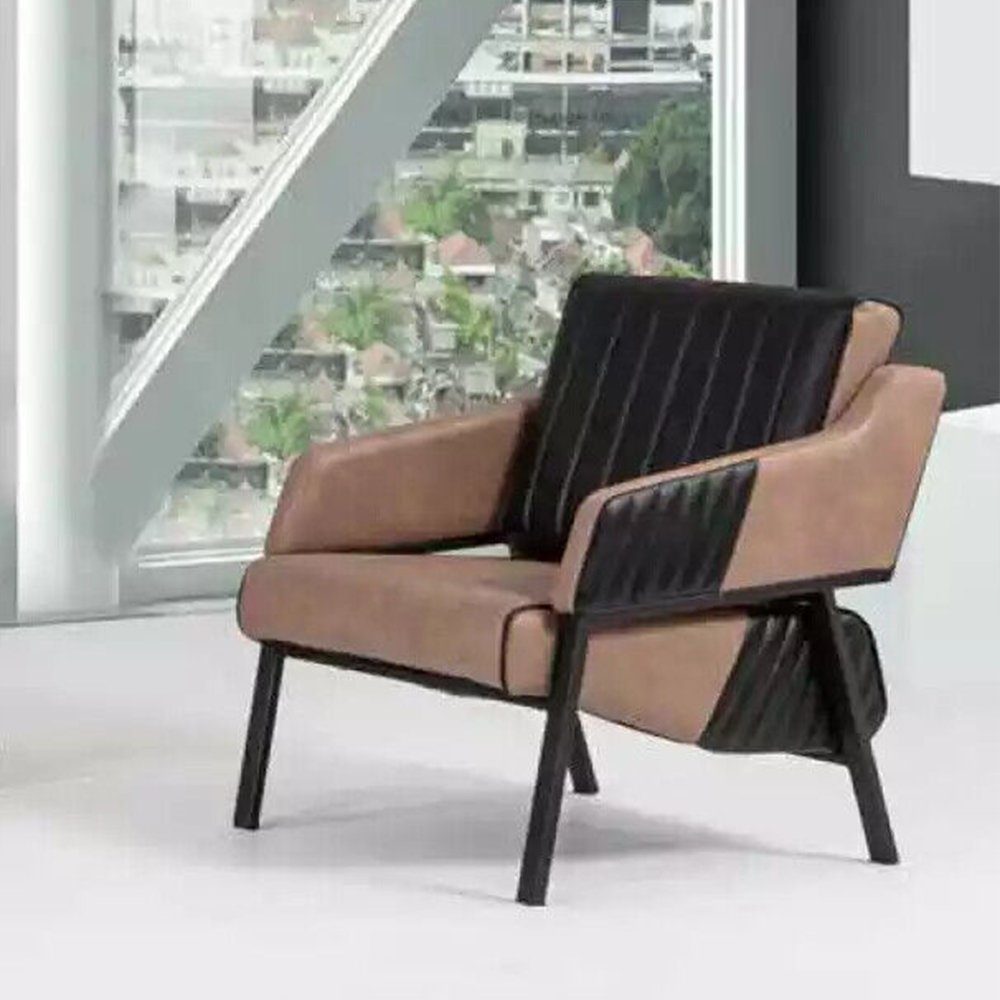 JVmoebel Sessel Arbeitszimmer Sessel Luxus Sitz Stoff Textil Büro Möbel Polster Neu, Made In Europe