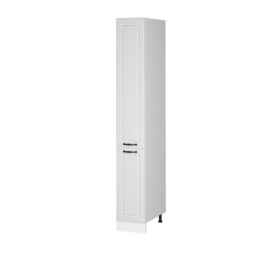 Vicco Hochschrank R-Line, Weiß Landhaus/Weiß, 30 günstig online kaufen