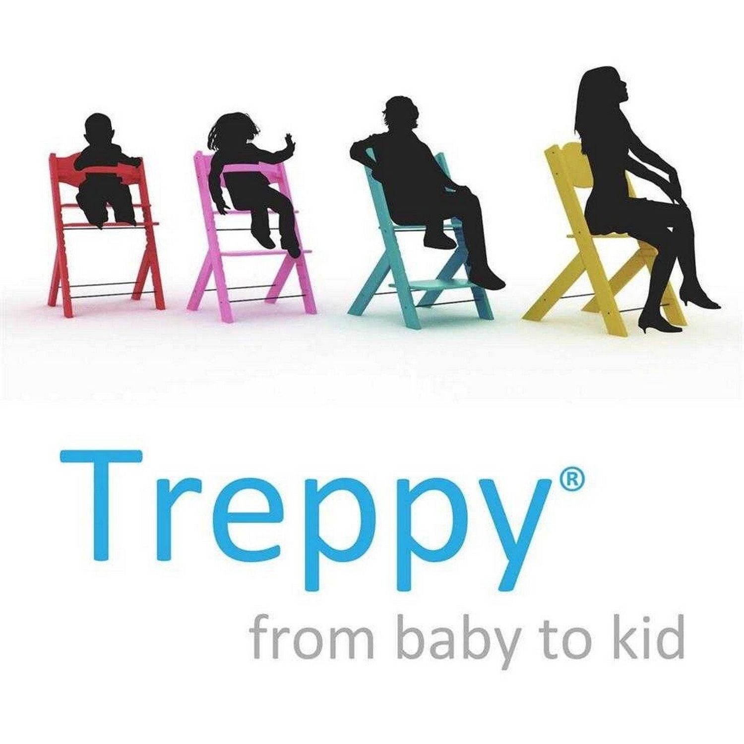 Treppy Hochstuhl weiß (Packung, 1 St), günstig online kaufen