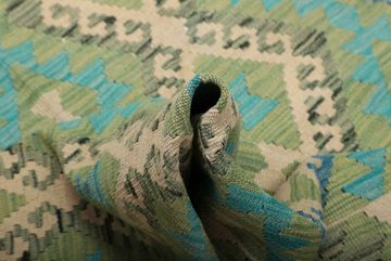 Orientteppich Kelim Afghan 160x196 Handgewebter Orientteppich, Nain Trading, rechteckig, Höhe: 3 mm