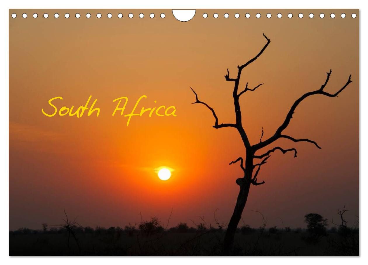 CALVENDO Wandkalender South Africa / UK-Version (Wall Calendar 2027 DIN A4 landscape), CALVE