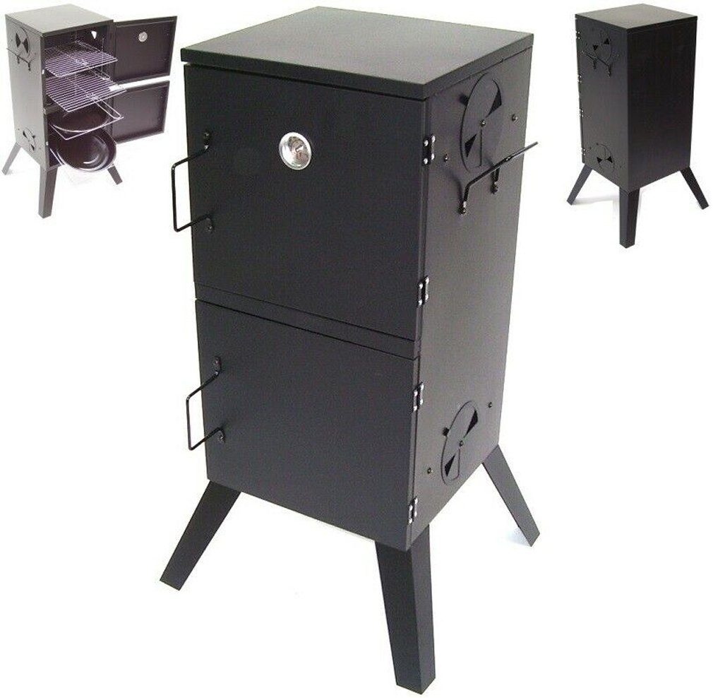 Apex Räucherofen Räucherofen Räucherschrank Räuchertonne Grill 56513 Ofen Smoker mit Thermometer