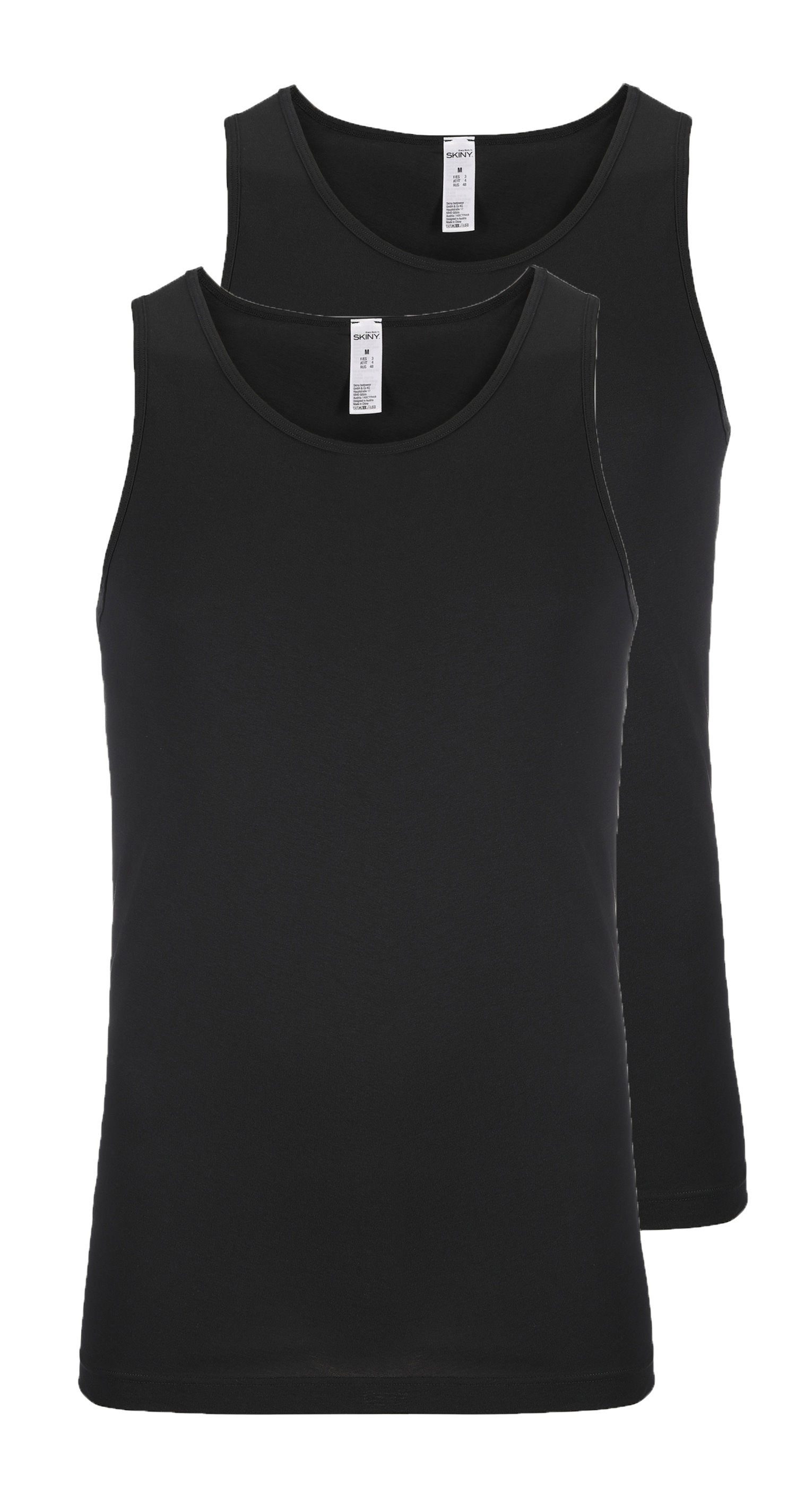 Skiny Unterziehshirt Doppelpack Herren Tank Tops (2-St)