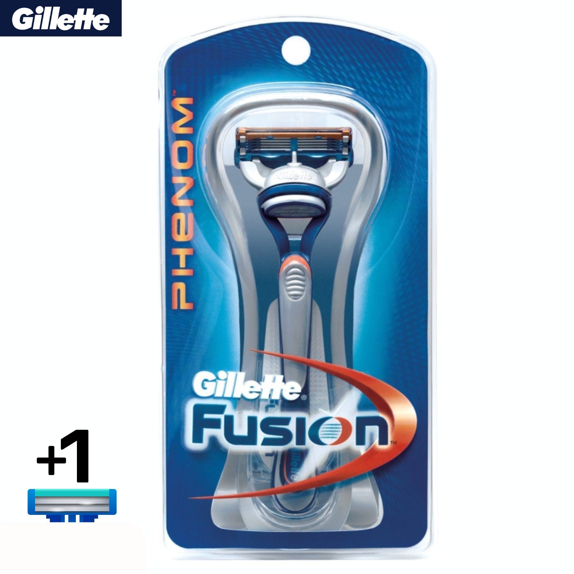 Gillette Nassrasierer Fusion Phenom, 1-tlg., 5 Klinge Rasur Surface Technologie