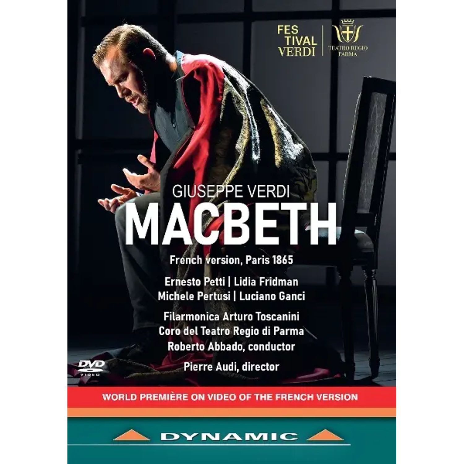 dynamic DVD Verdi: Macbeth (Teatro Regio,Parma 2024,Regie: Aud