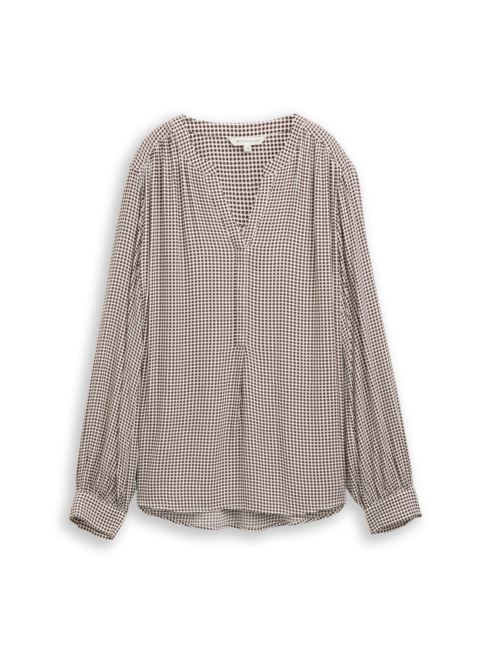 TOM TAILOR Langarmbluse Blusen & Shirts Bluse aus Viskose