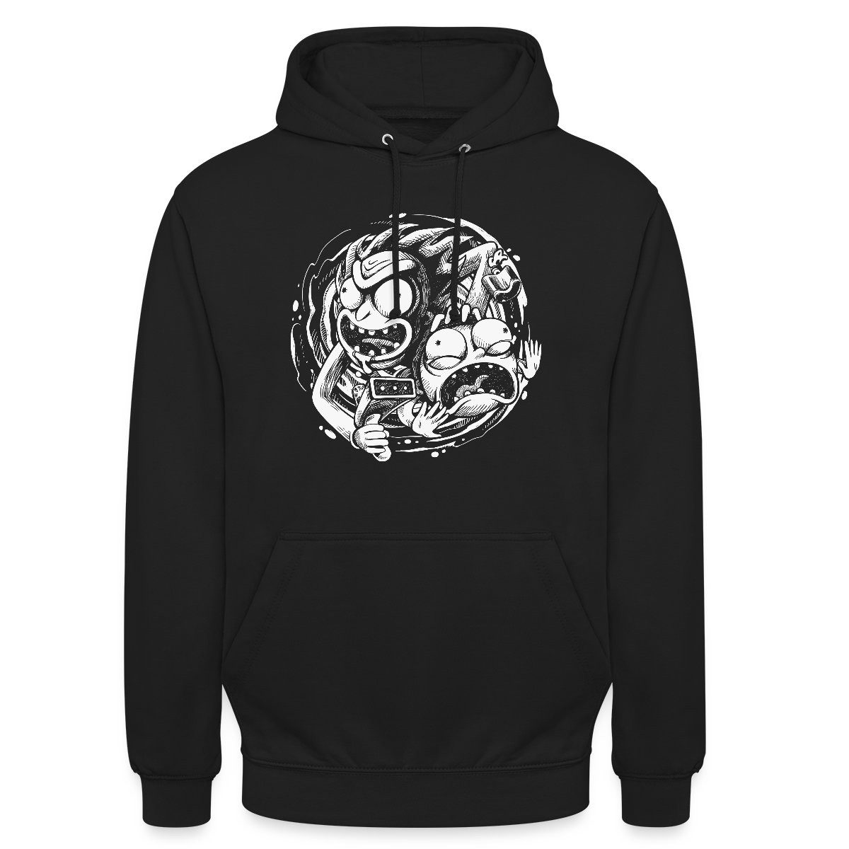 Hoodie Rick and Morty Reisen In Andere Dimensionen Unisex Hoodie