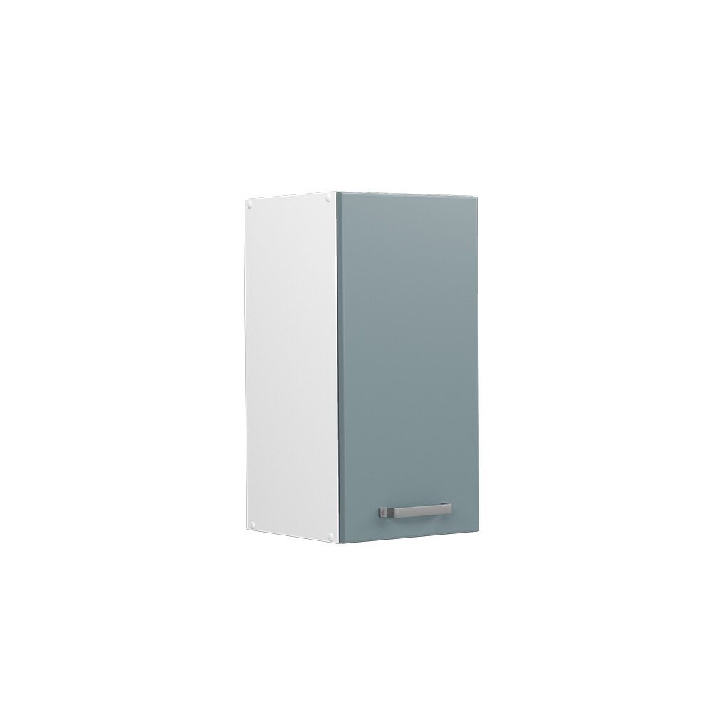 Vicco Hängeschrank R-Line, Blau-Grau/Weiß, 30 cm günstig online kaufen