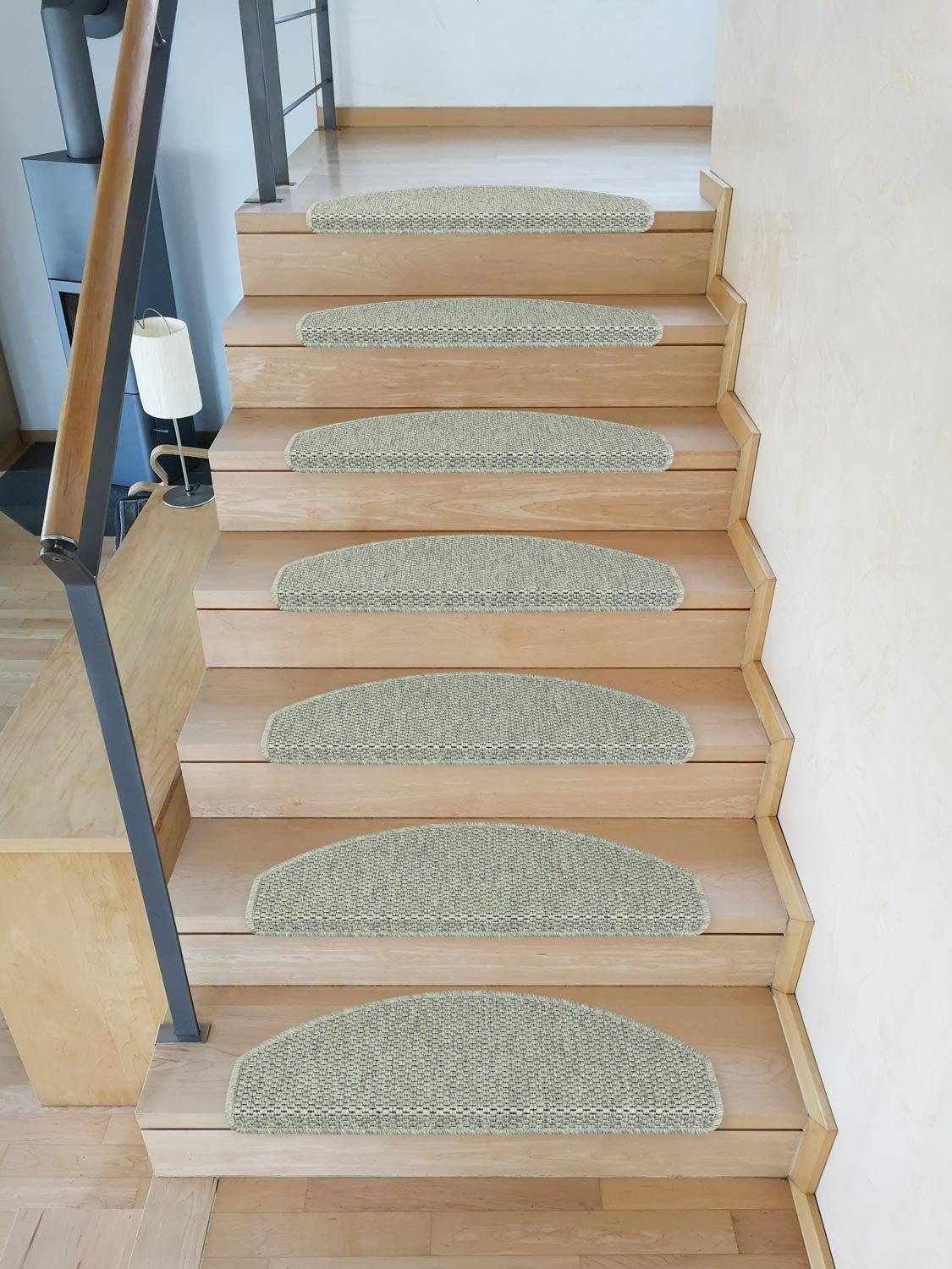 Metzker® Stufenmatte Stufenmatten Göteborg Halbrund Lindgrün 18 Stück, halb günstig online kaufen