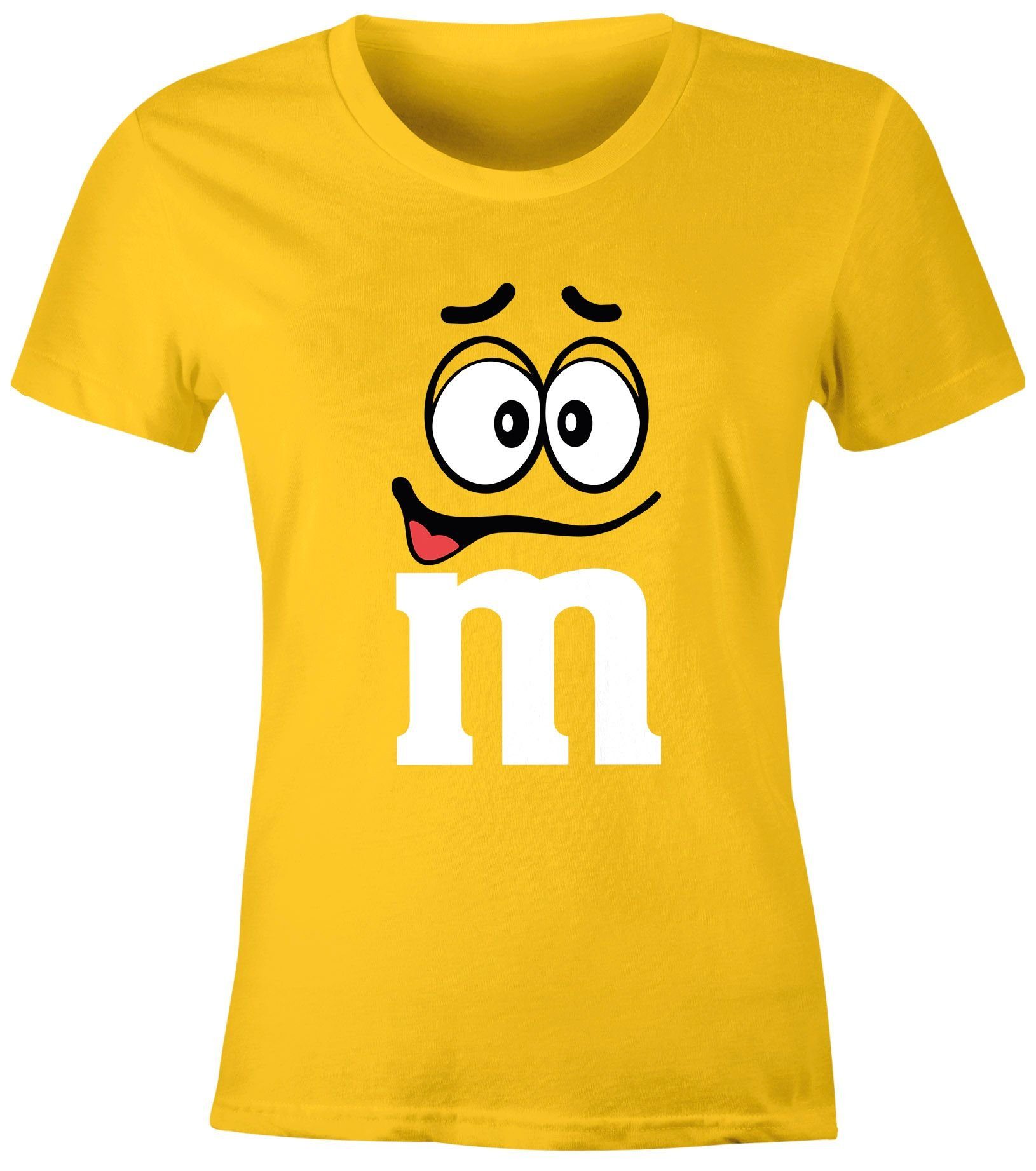 MoonWorks Print-Shirt Damen T-Shirt Fasching Karneval günstig online kaufen