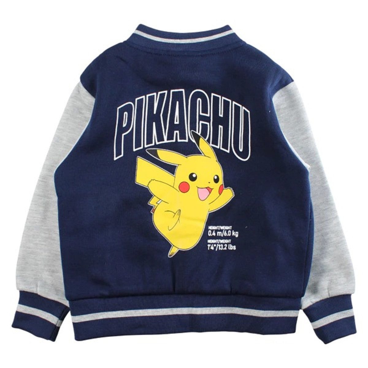 POKÉMON Sweatjacke Pikachu Jacke für Jungen – Sweatjacke mit Reißverschluss